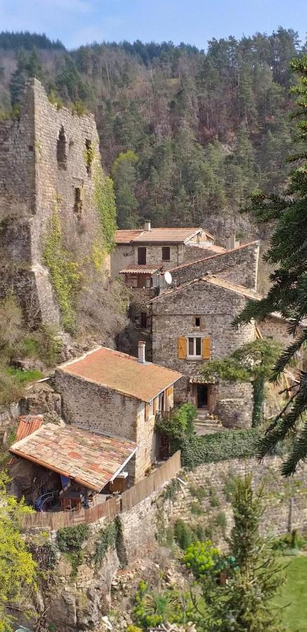 Gite Du Chateau De Retourtour Lamastre Exterior foto